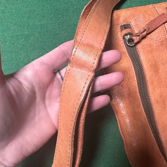 BedStu Salmon Leather Crossbody with Adjustable Strap - Picture 4 of 16